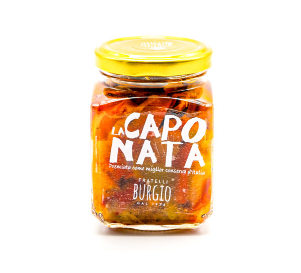 CAPONATA com suas cores e fragrâncias prontas para ir parar na sua mesa